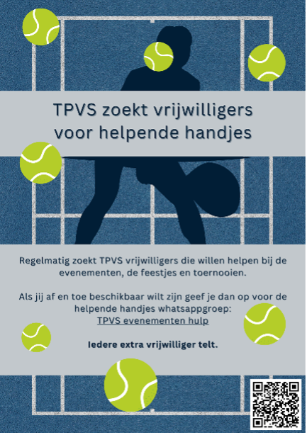 TPVS zoekt helpende handjes